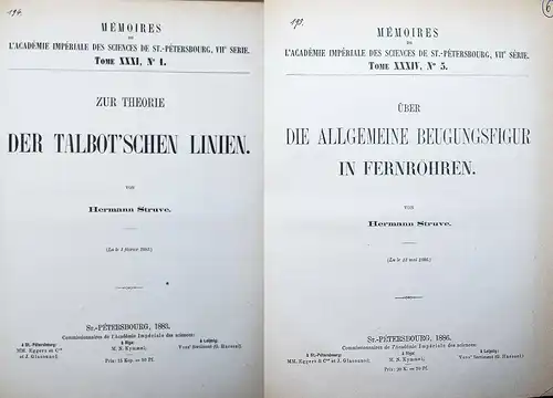 Schwarzschild - Untersuchungen...1905 FUNDAMENTALES WERK ! OPTIK ASTROPHYSIK