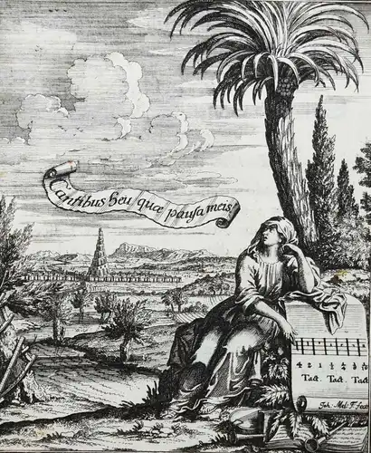 BAROCK - MUSIK - Sammlung mit 72 Neujahrsblättern ZÜRICH 1693-1800