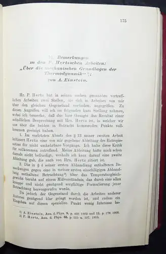 Albert Einstein - Beziehung zwischen dem elastischen Verhalten - 1911