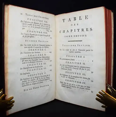 Chastellux, De la felicite publique 1772 PHYSIOCRACY STAATSPHILOSOPHIE