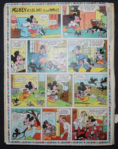 DISNEY, LE JOURNAL DE MICKEY ZEITSCHRIFTEN 17 HEFTE IN 1 BAND 1965-66