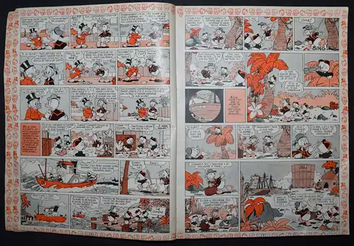 DISNEY, LE JOURNAL DE MICKEY ZEITSCHRIFTEN 17 HEFTE IN 1 BAND 1965-66