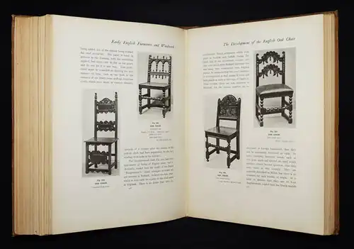 Cescinsky and Gribble, Early English Furniture & Woodwork - 1922 - ENGLAND MÖBEL