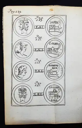 Nieupoort, Rituum, qui olim apud Romanos obtinuerunt - 1723 NUMISMATICS