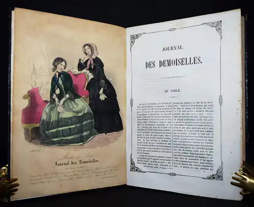 Journal des Demoiselles - 1848 - MODE-ZEITRSCHIFT TRACHTEN KOSTÜME