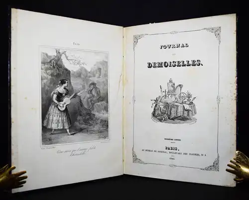 Journal des Demoiselles - 1848 - MODE-ZEITRSCHIFT TRACHTEN KOSTÜME