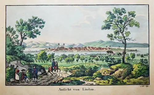 Vogt, Belvedere der Hochlande von dem Bodensee  1841 REISEFÜHRER ALLGÄU BODENSEE