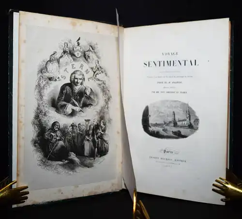 Sterne, Voyage sentimental.  E. Bourdin 1841