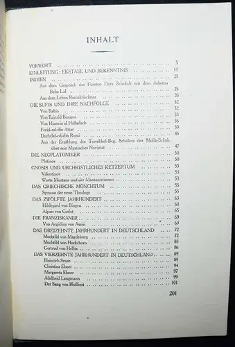 Buber, Ekstatische Konfessionen - 1933 JUDAICA - JUDEN