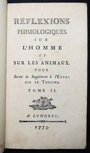 Ferrieres, Le theisme - 1773