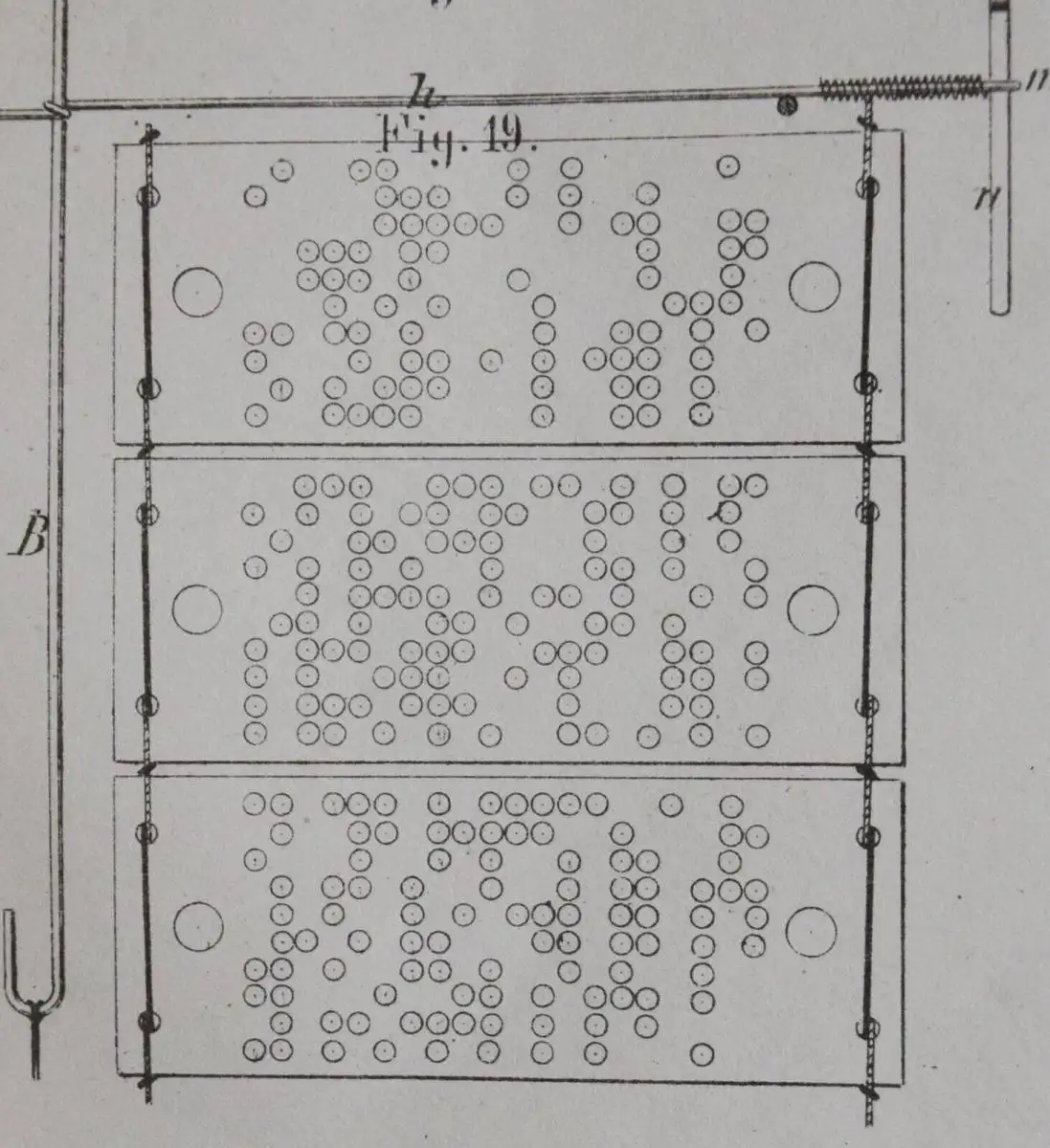 Kohl, Geschichte der Jacquard-Maschine  1872 COMPUTER LOCHKARTEN TEXTILINDUSTRIE