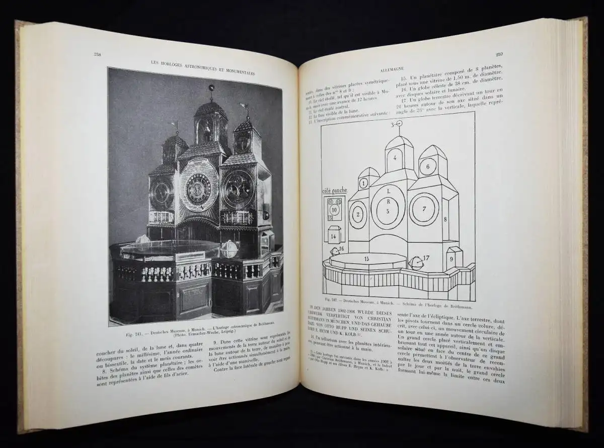 Ungerer, Les horloges astronomiques - 1931 TURMUHREN ELSASS Elsaß UHREN