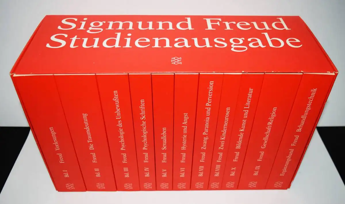 Freud, Studienausgabe. Fischer 2000 - TADELLOS