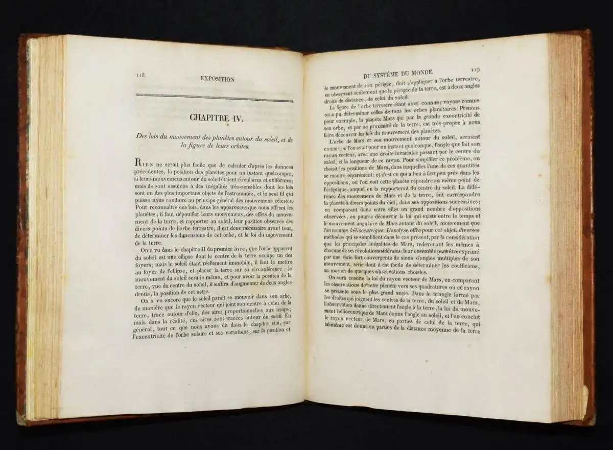 Laplace, Exposition du système du monde - 1813 ASTRONOMIE ASTROPHYSIK PHYSIK