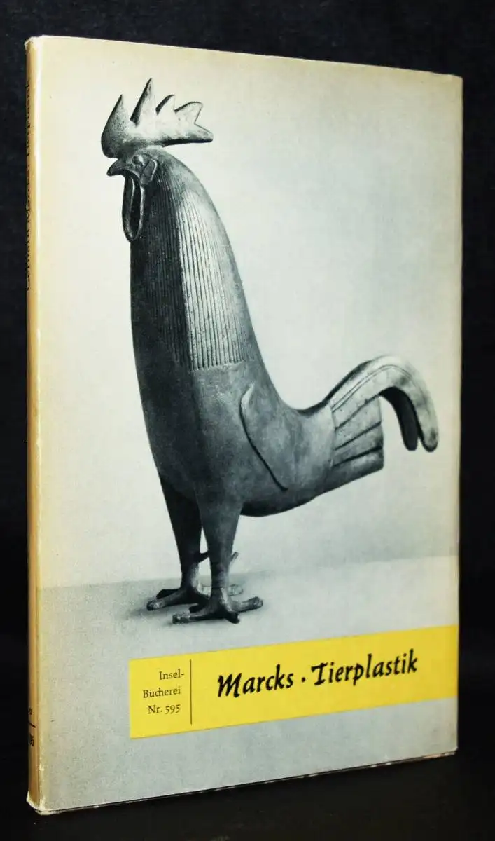 Marcks, Tierplastik - 1954 ERSTE AUSGABE Insel-Bücherei, Band 595 SKULPTUREN