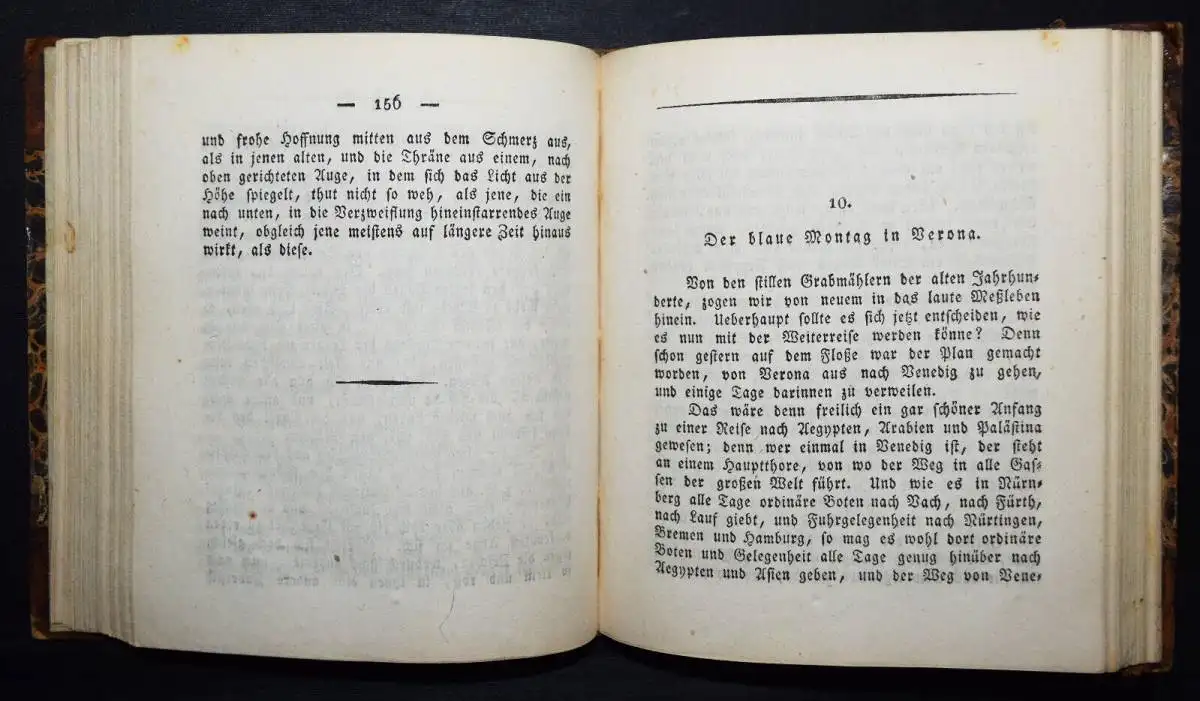 Schubert, Wanderbüchlein eines reisenden Gelehrten nach Salzburg, Tirol...1823