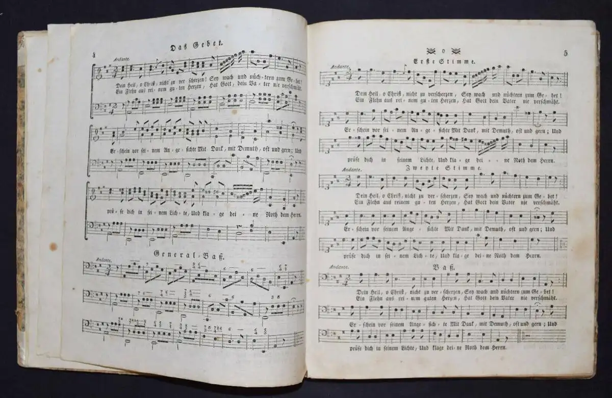 Gellert, Geistliche Oden und Lieder - 1818