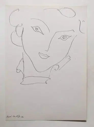 Zervos, Dessins de Matisse 1936 - DADA DADAISMUS