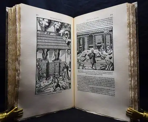 Agricola, Zwölf Bücher vom Berg- und Hüttenwesen - 1928 BERGBAU MINERALOGIE