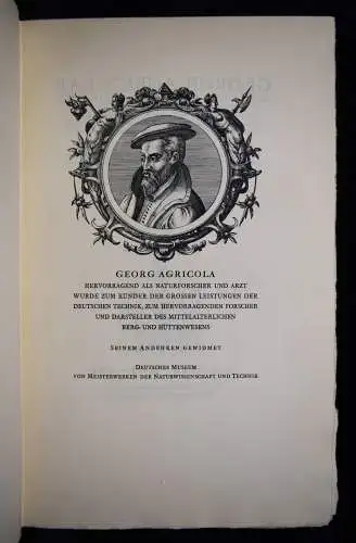 Agricola, Zwölf Bücher vom Berg- und Hüttenwesen - 1928 BERGBAU MINERALOGIE