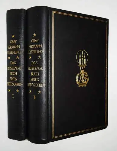 Keyserling. Reisetagebuch eines Philosophen. Darmtadt 1923 REISE REISEBERICHT