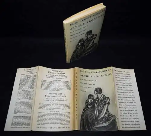 Lasker-Schüler, Arthur Aronymus und seine Väter 1932 ERSTE AUSGABE mit UMSCHLAG