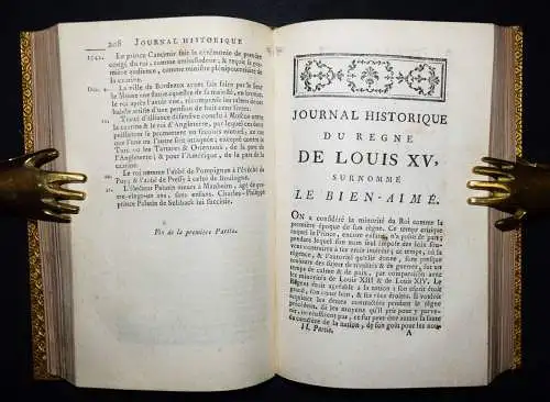 Lévy, Journal historique ou fastes du règne de Louis XV, surnommé le b
