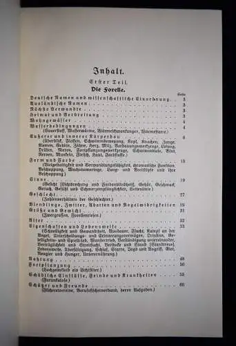 Schubart, Forelle und ihr Fang - 1927 FISCHE FORELLEN FISCHFANG ANGELN