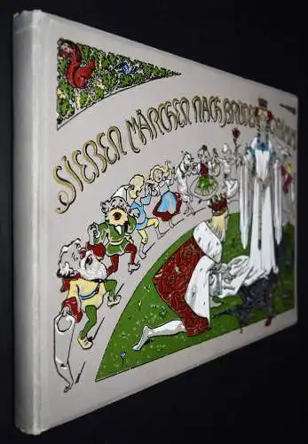 Grimm. Sieben Märchen. Scholz 1905 JUGENDSTIL-PRACHTAUSGABE