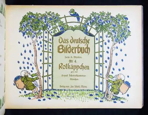 Grimm. Sieben Märchen. Scholz 1905 JUGENDSTIL-PRACHTAUSGABE