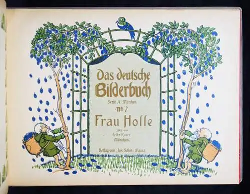 Grimm. Sieben Märchen. Scholz 1905 JUGENDSTIL-PRACHTAUSGABE