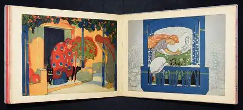 Grimm. Sieben Märchen. Scholz 1905 JUGENDSTIL-PRACHTAUSGABE