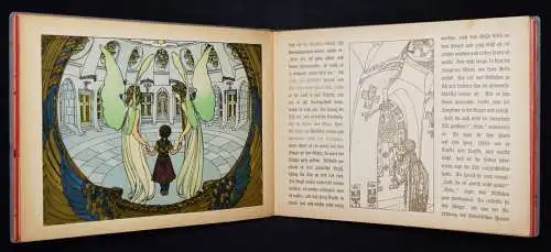 Grimm. Sieben Märchen. Scholz 1905 JUGENDSTIL-PRACHTAUSGABE