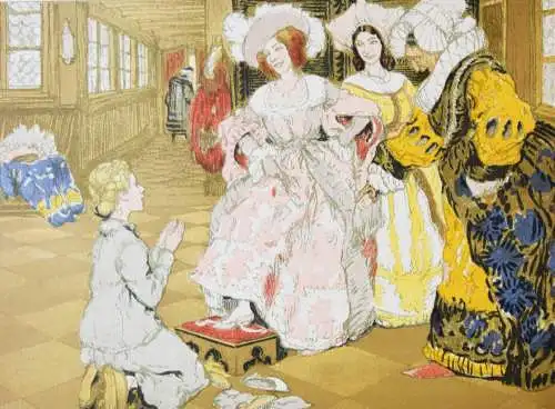 Grimm. Sieben Märchen. Scholz 1905 JUGENDSTIL-PRACHTAUSGABE