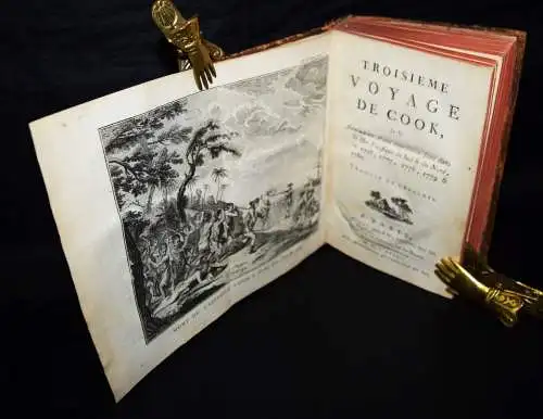 Rickman, Troisieme voyage de Cook - 1782 REISEBESCHREIBUNG REISE TRAVEL