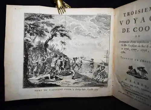 Rickman, Troisieme voyage de Cook - 1782 REISEBESCHREIBUNG REISE TRAVEL