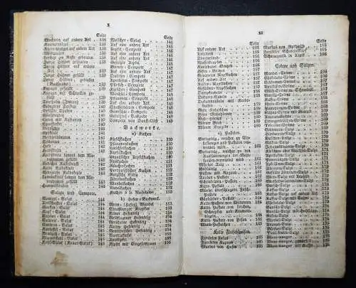 Nemeth, Neues vollständiges und geprüftes Kochbuch - 1836 KOCHEN