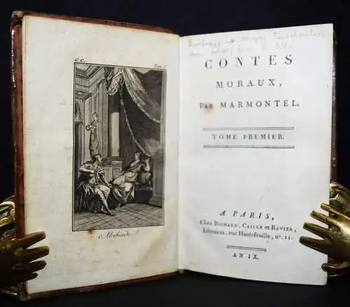 Marmontel, Contes moraux - 1800 EROTICA EROTIC EROTIK