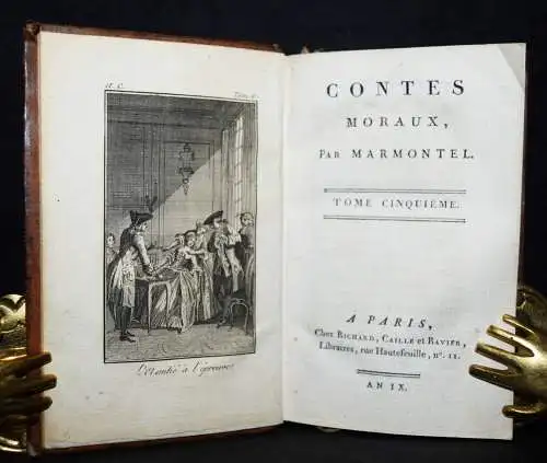 Marmontel, Contes moraux - 1800 EROTICA EROTIC EROTIK