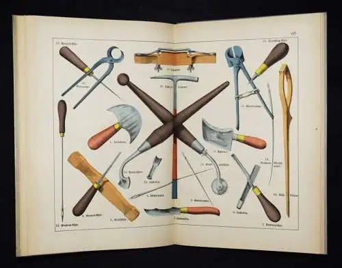Streich u. Gerstenberg, Arbeitsstätten und Werkzeuge...Schreiber 1885 BERUFE