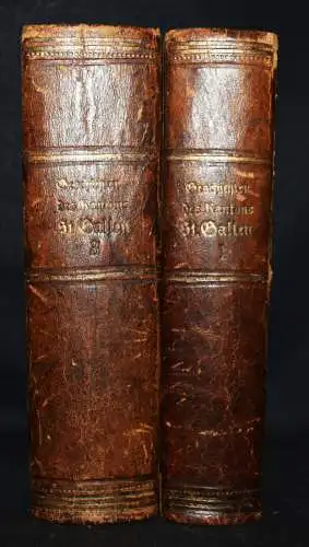 Arx, Geschichten des Kantons Sankt. Gallen 1810 - SCHWEIZ HELVETICA