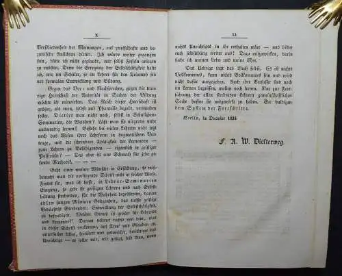 Diesterweg, Wegweiser zur Bildung für deutsche Lehrer - ERSTAUSGABE 1835