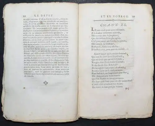 JEAN FRANCOIS DE BASTIDE, LE DEPIT ET LE VOYAGE - ERSTAUSGABE 1771 - SELTEN