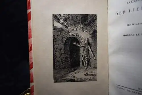 Cazotte, Der Liebesteufel. Sanders 1922 -Moreau Le Jeune & Marillier