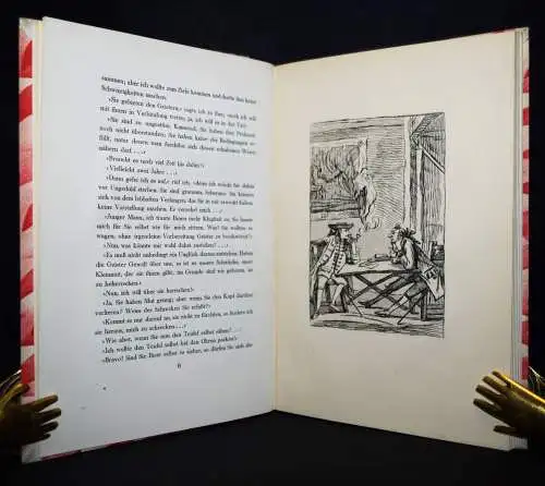 Cazotte, Der Liebesteufel. Sanders 1922 -Moreau Le Jeune & Marillier