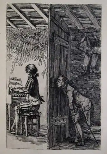 Cazotte, Der Liebesteufel. Sanders 1922 -Moreau Le Jeune & Marillier