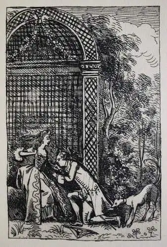 Cazotte, Der Liebesteufel. Sanders 1922 -Moreau Le Jeune & Marillier
