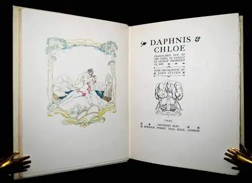 Longus, Daphnis & Chloe - Illustrations J. A. AUSTEN -  ART DECO EEROTIK EROTICA