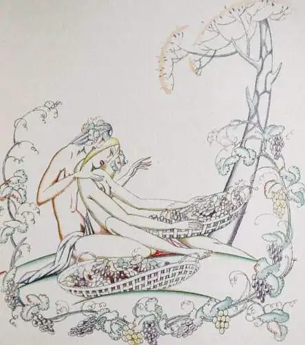Longus, Daphnis & Chloe - Illustrations J. A. AUSTEN -  ART DECO EEROTIK EROTICA