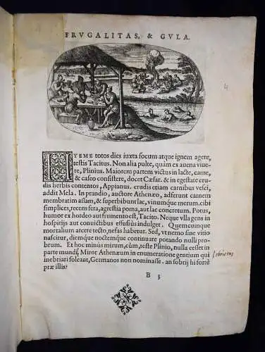 Ortelius, Aurei saeculi imago,...Germanorvm 1596 EMBLEMATA GERMANEN MYTHOLOGIE